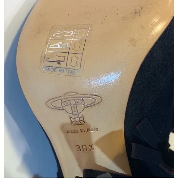 Vivienne Westwood Skyscraper Fringe Ankle Boots 39.5 Sz 8.5 - Picture 7 of 16